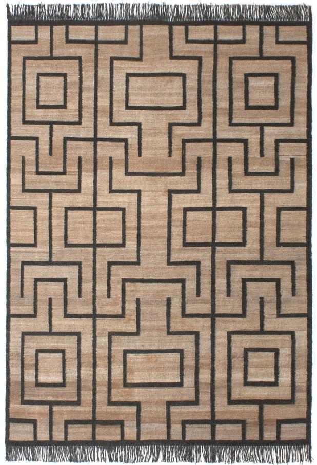 Connect Jute Flatwoven Luxury Rug | Size: 160 x 230 cm