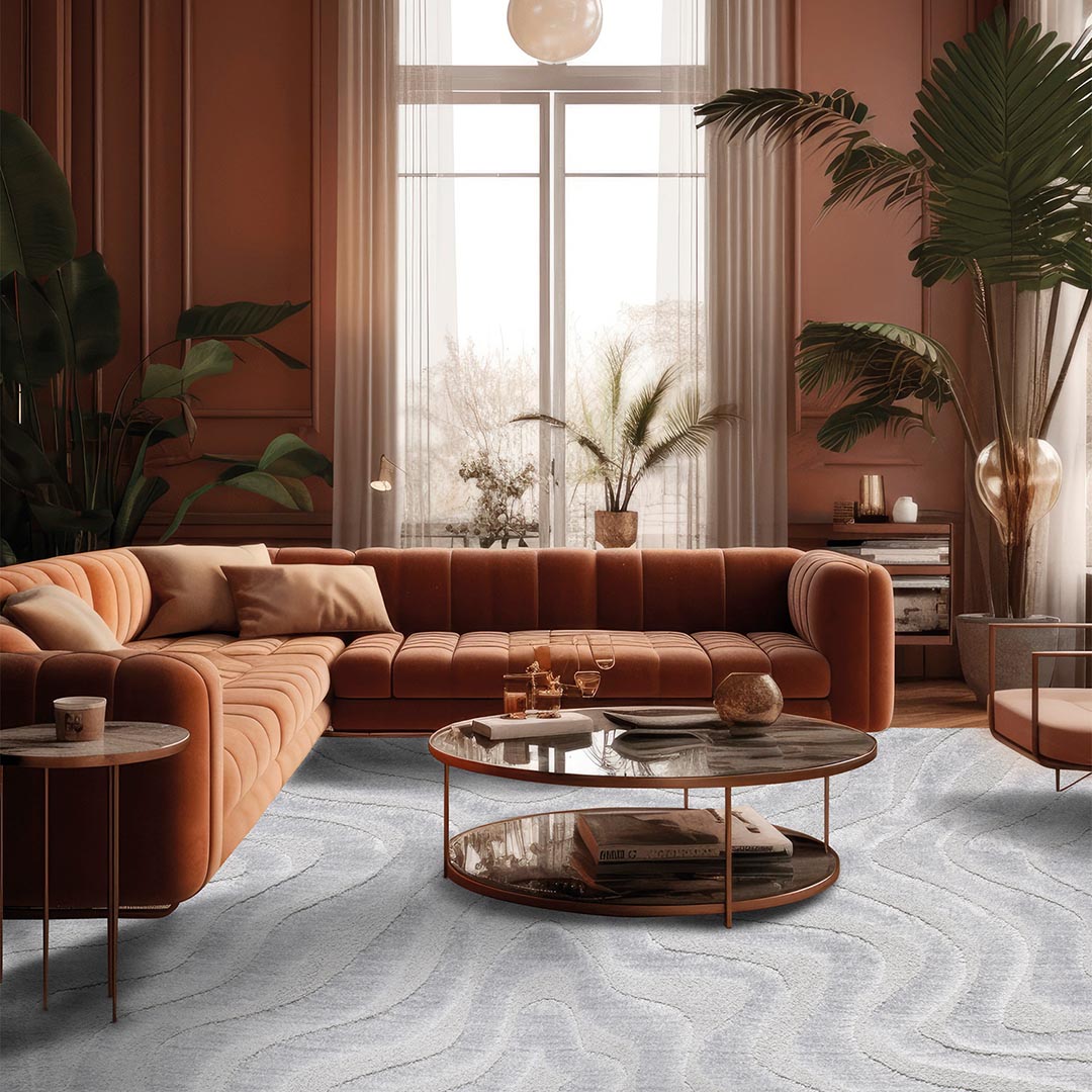 Venere Grigio Perla Modern Rug