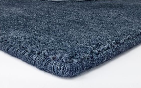 Border Powder Blue Hand-Loomed Rug