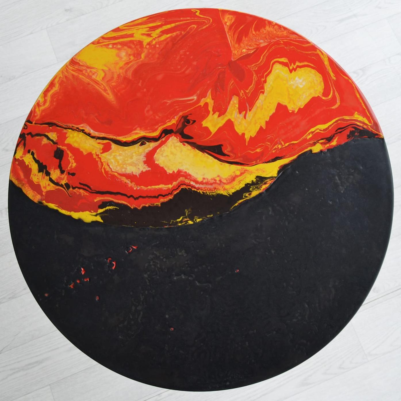 Lava Artisanal Side Table