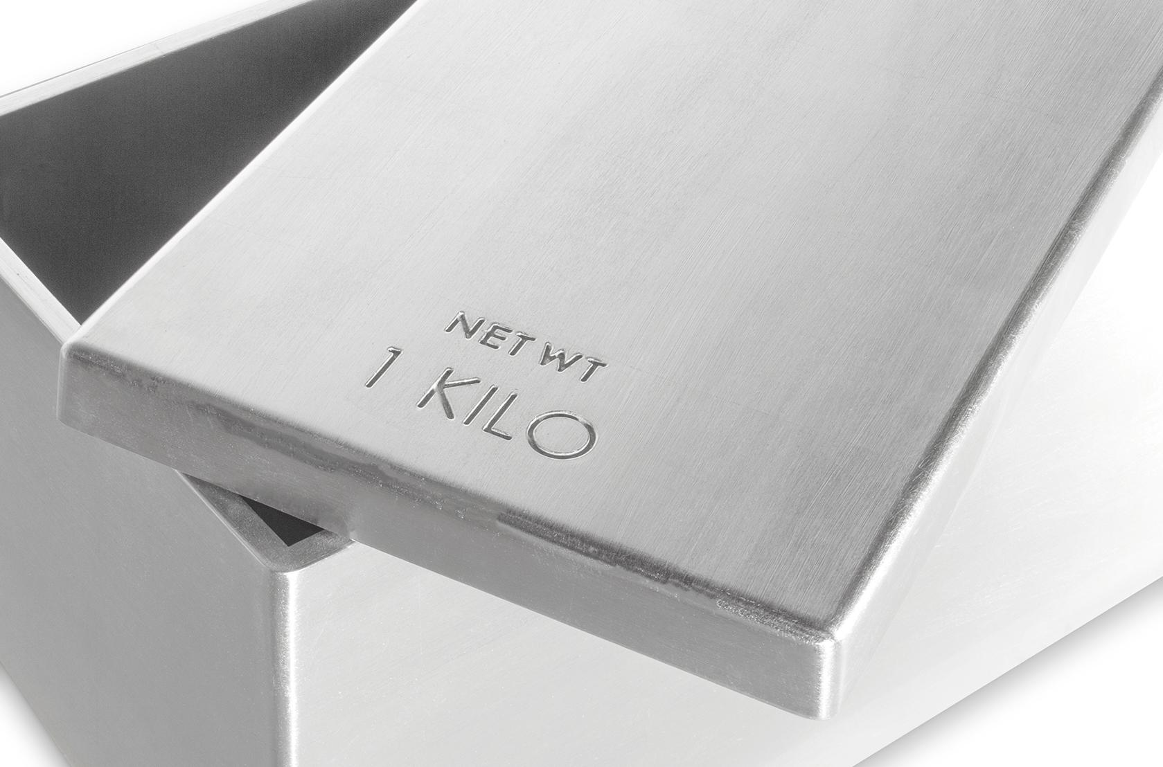Lunar Silver Modern Toy Chest