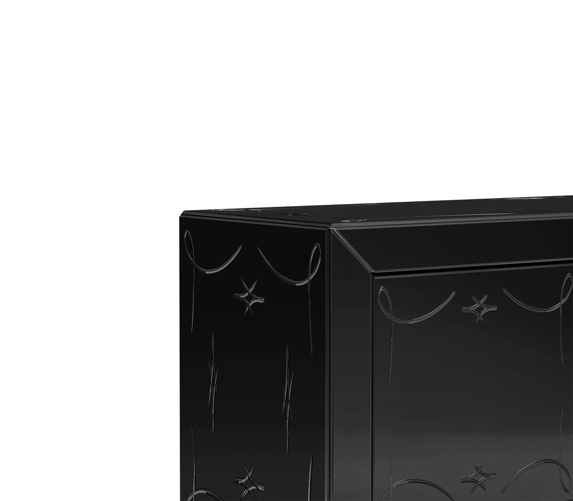 Cosmopolitan Black Elite Sideboard
