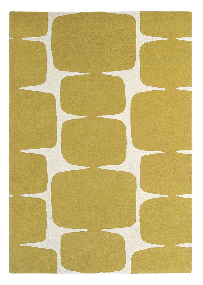 Yellow Indian Handwoven NZ Wool Rug