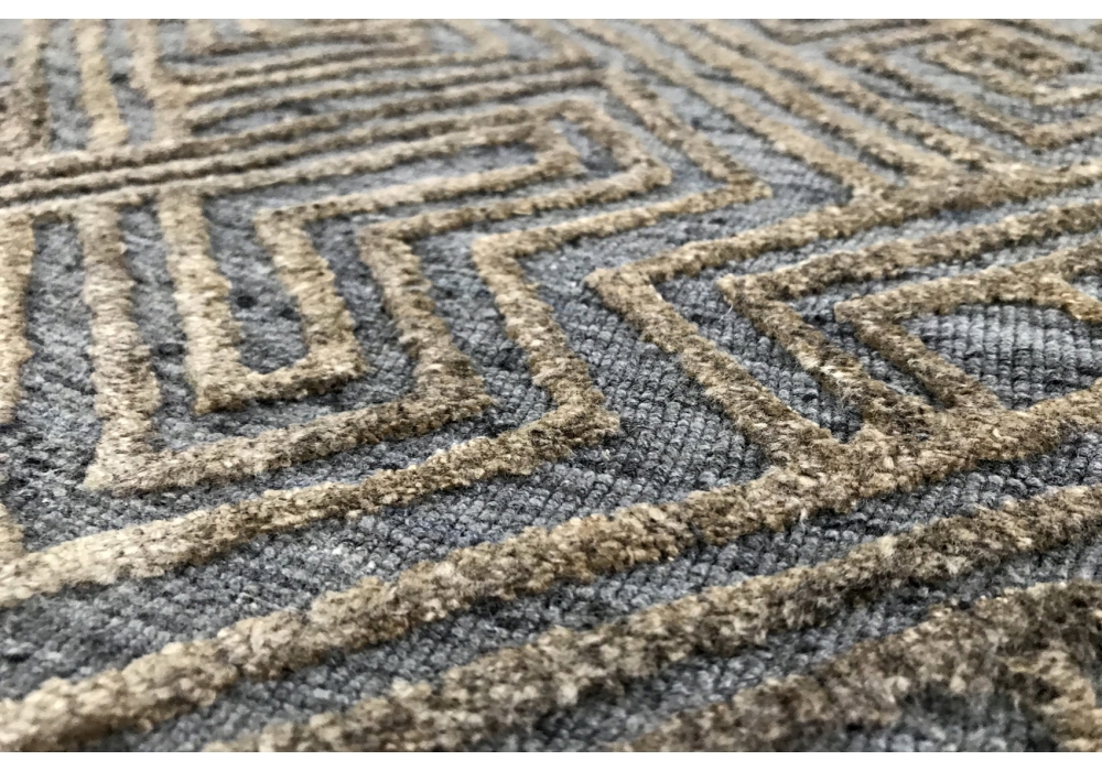Connection Viscose / Wool Flatwoven Luxury Rug | Size: 160 x 230 cm