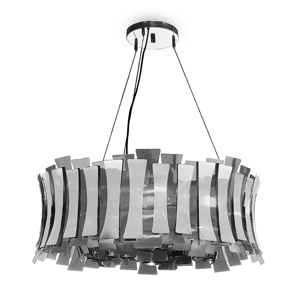 Graceful Sphere Round Suspension Lamp