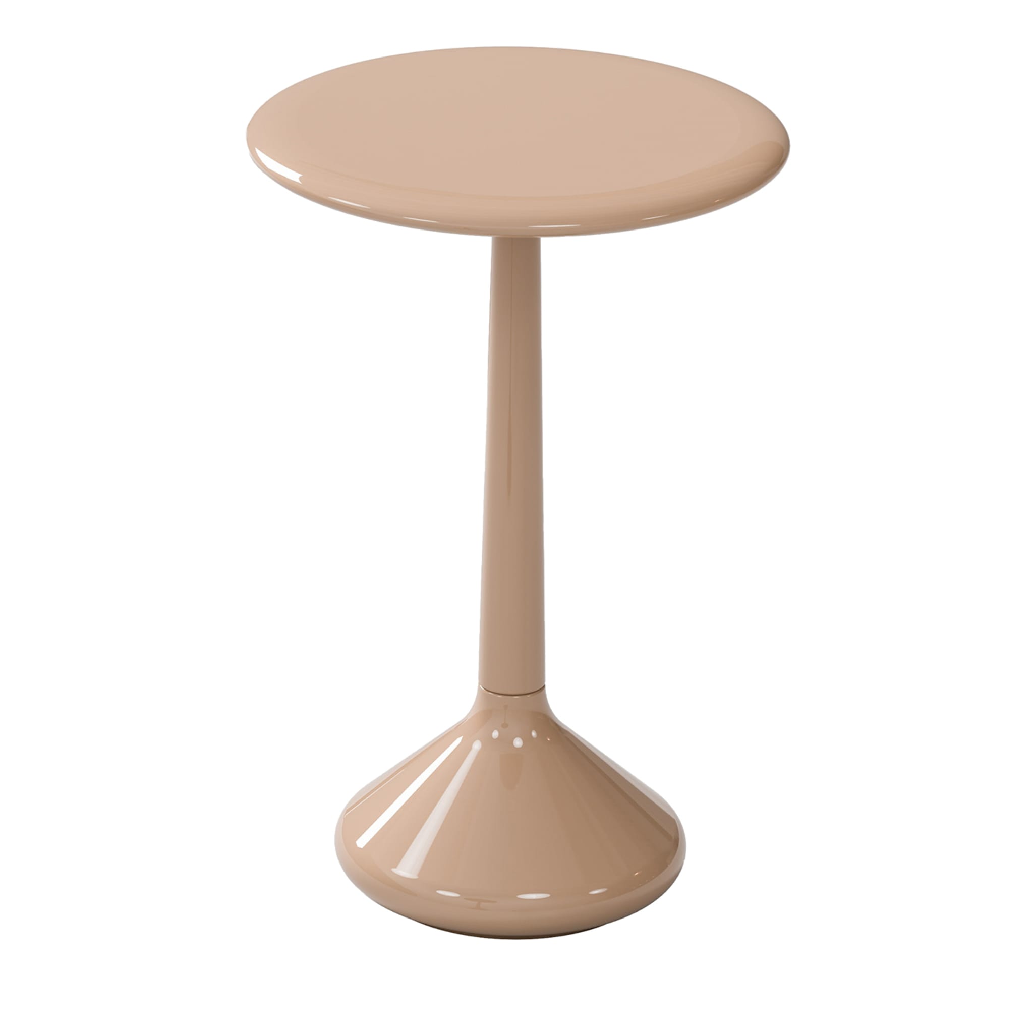 Eda Beige Chic Side Table