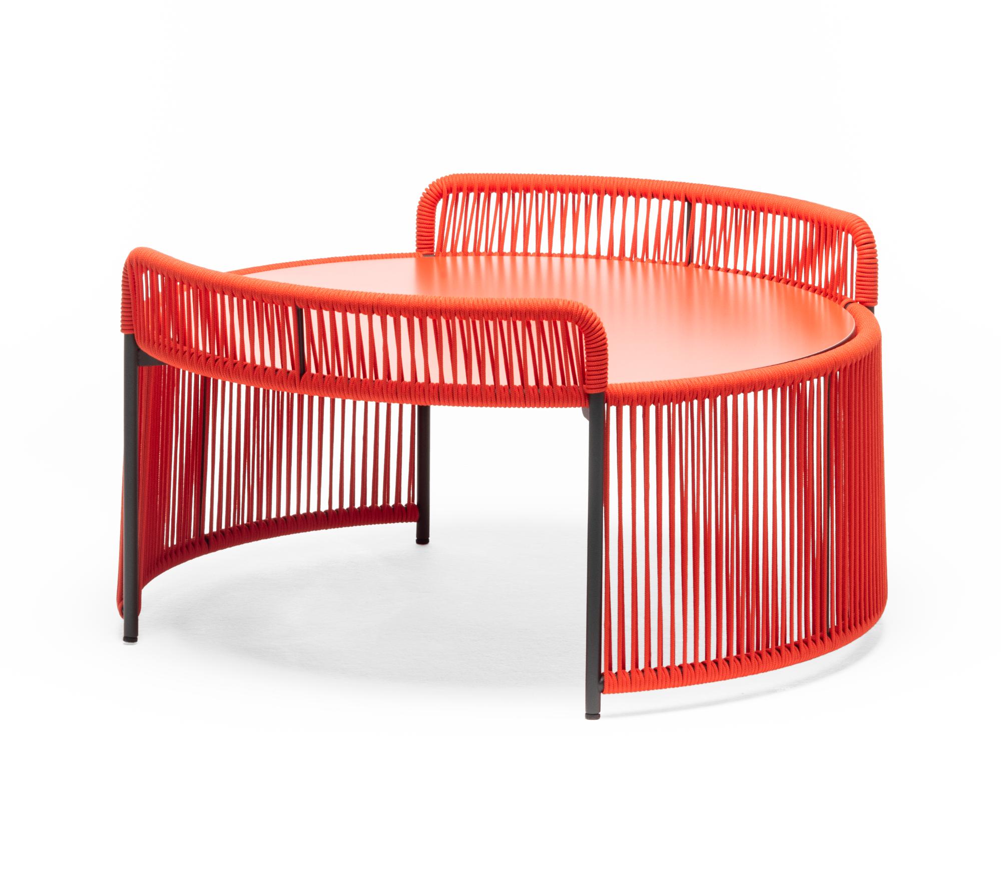 Altana Round Red Outdoor Coffee Table