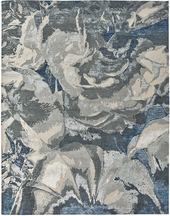 Hand Knotted Abstract Luxury Rug