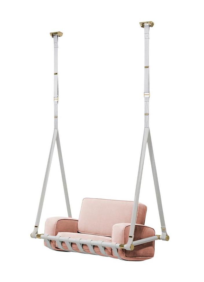 Cloud Pink Hanging Chair