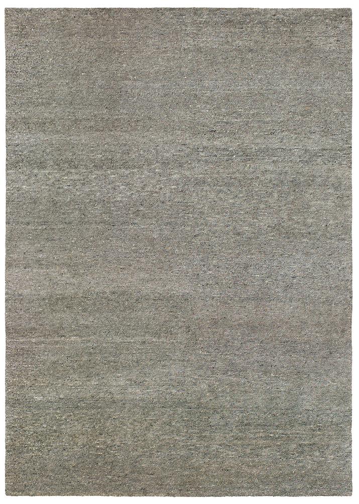 Hand-Knotted Grey / Brown Rug