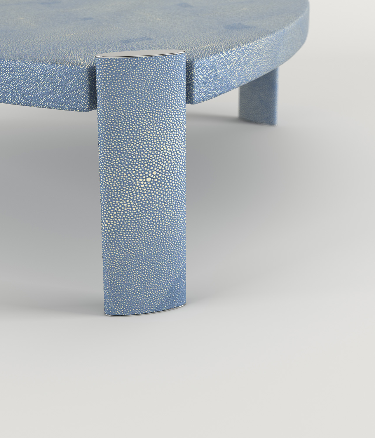 Chic Light Blue Coffee Table