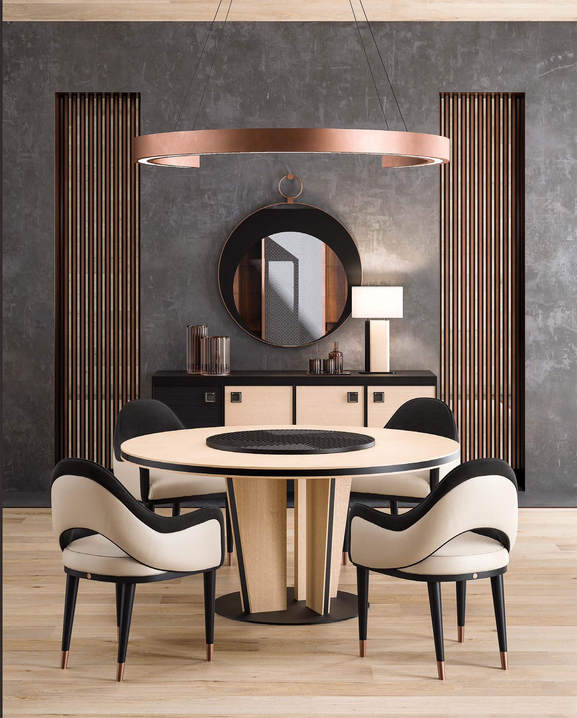 Luxe Chair With Armrests
