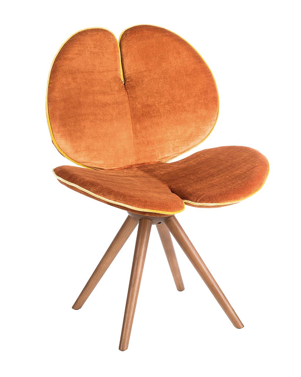 Pansè Italian Orange Chair