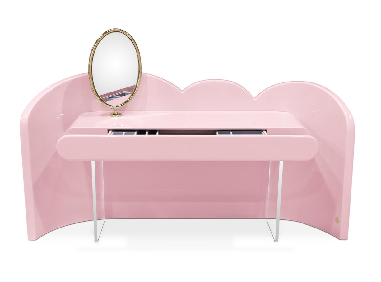 Nimbus Pink Vanity Table