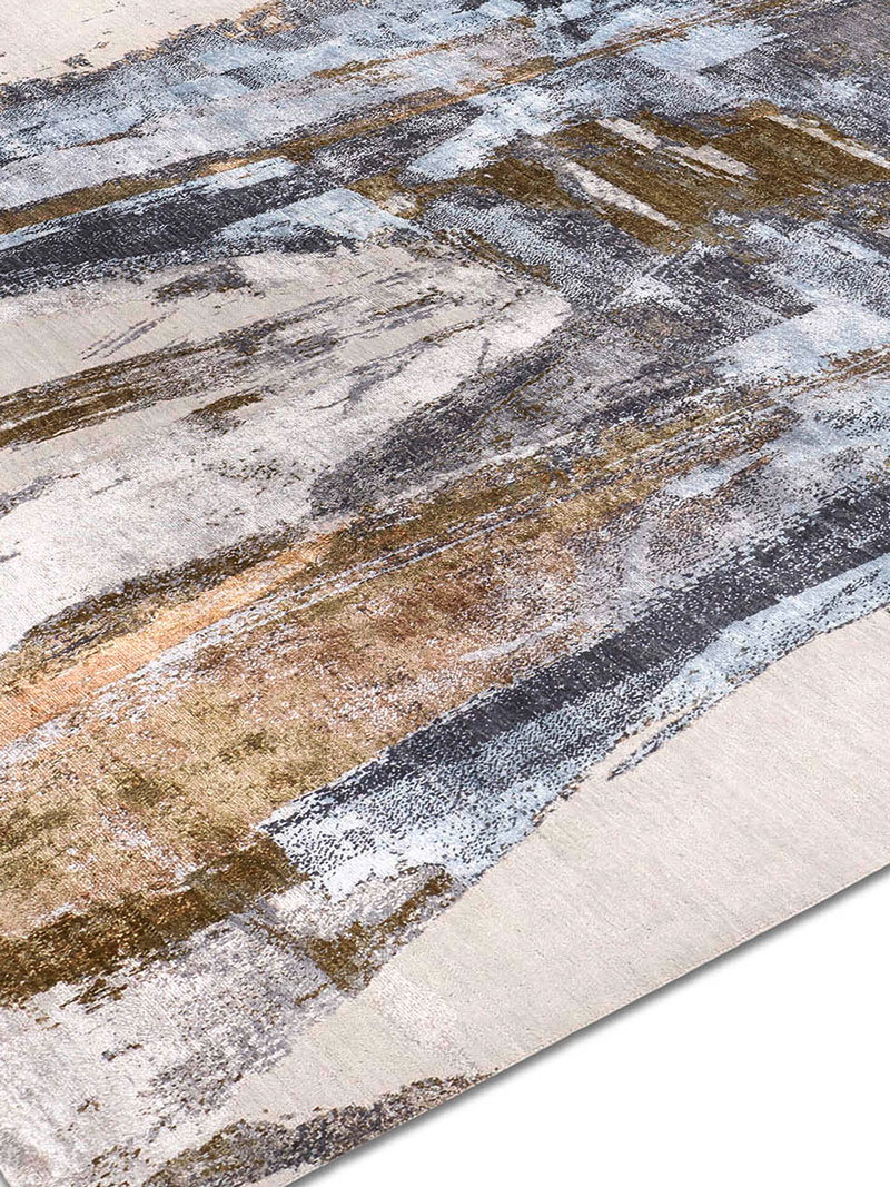 Blue Rust Hand-Woven Exquisite Rug | Size: 170 x 240 cm