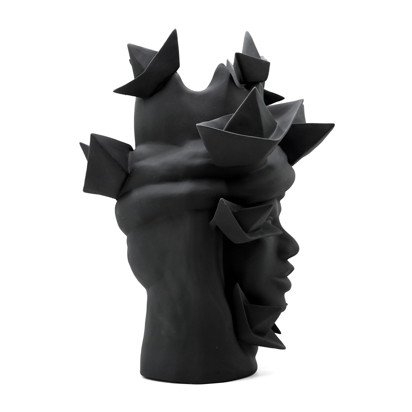 Deep Grey Moor's Head Artwork