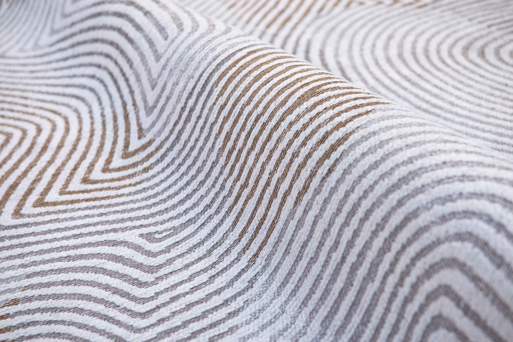 White Belgian Flatwoven Rug