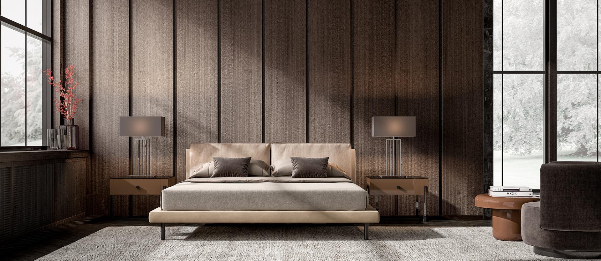 Milano Luxury Bed | Mattress Size: 180 x 200 cm