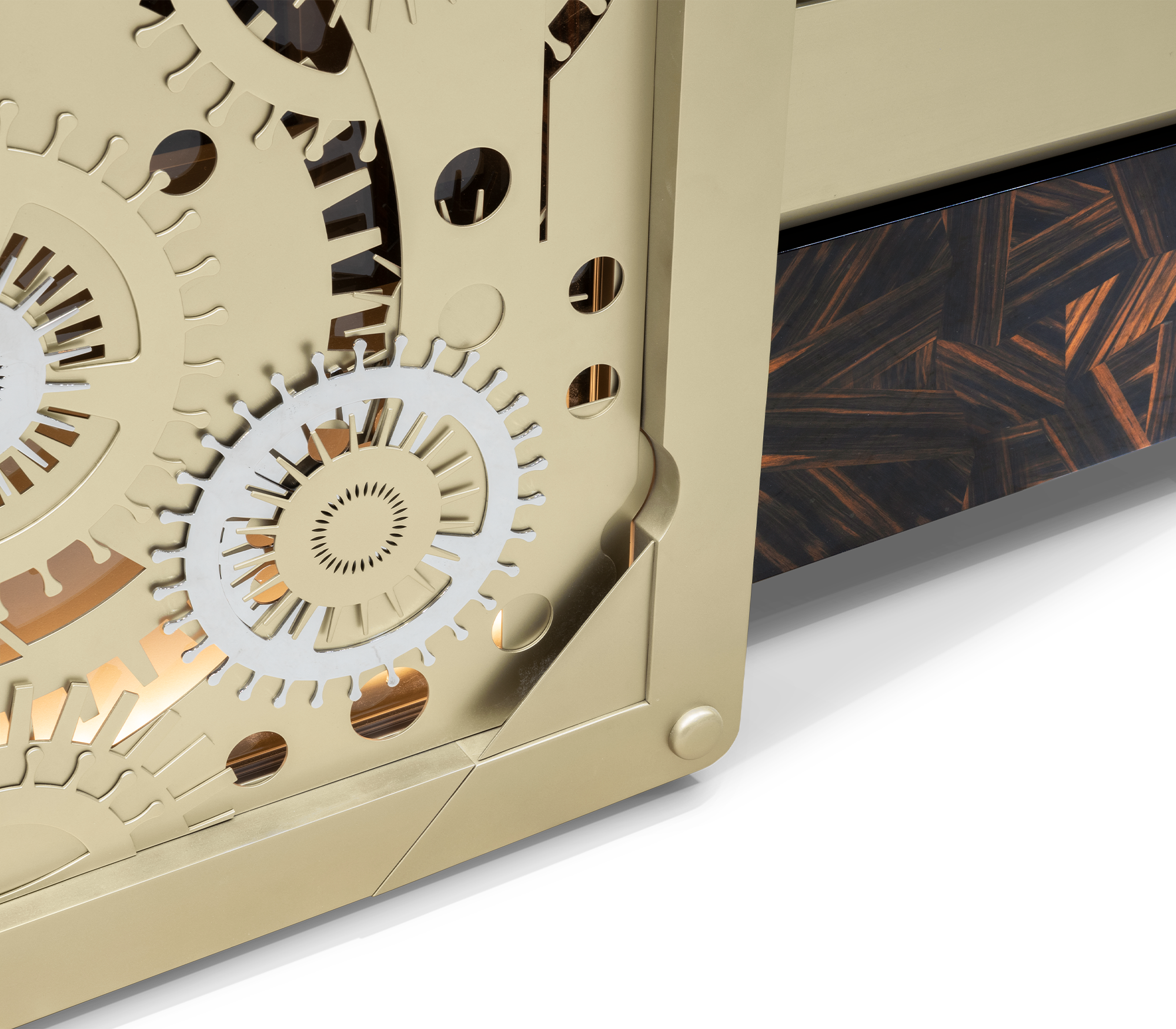 Baron Matte Champagne Designer Safe