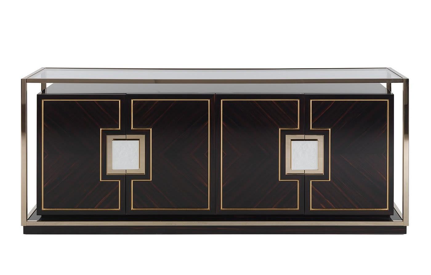 Ebony Italian Sideboard