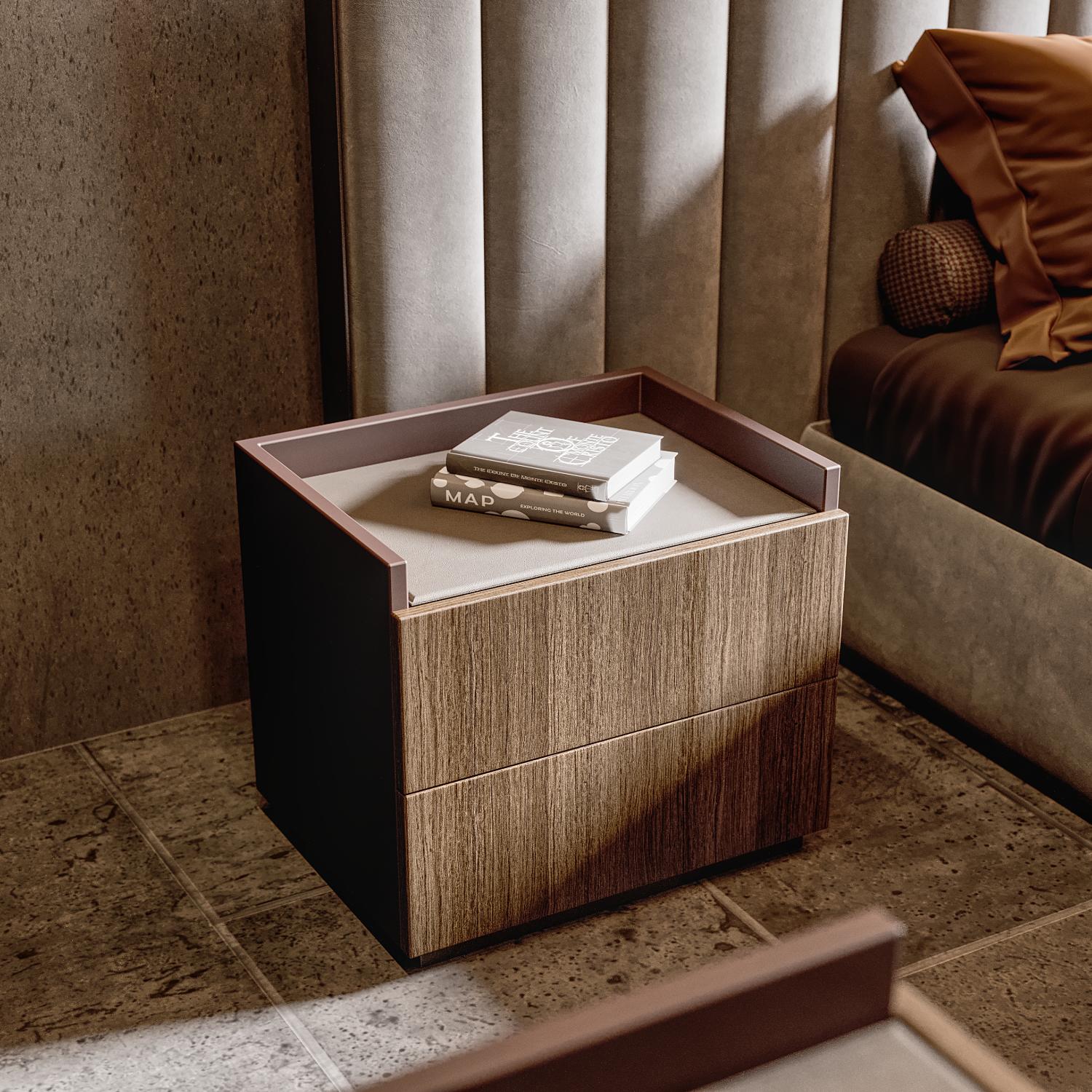Billy Wood Artisan Nightstand