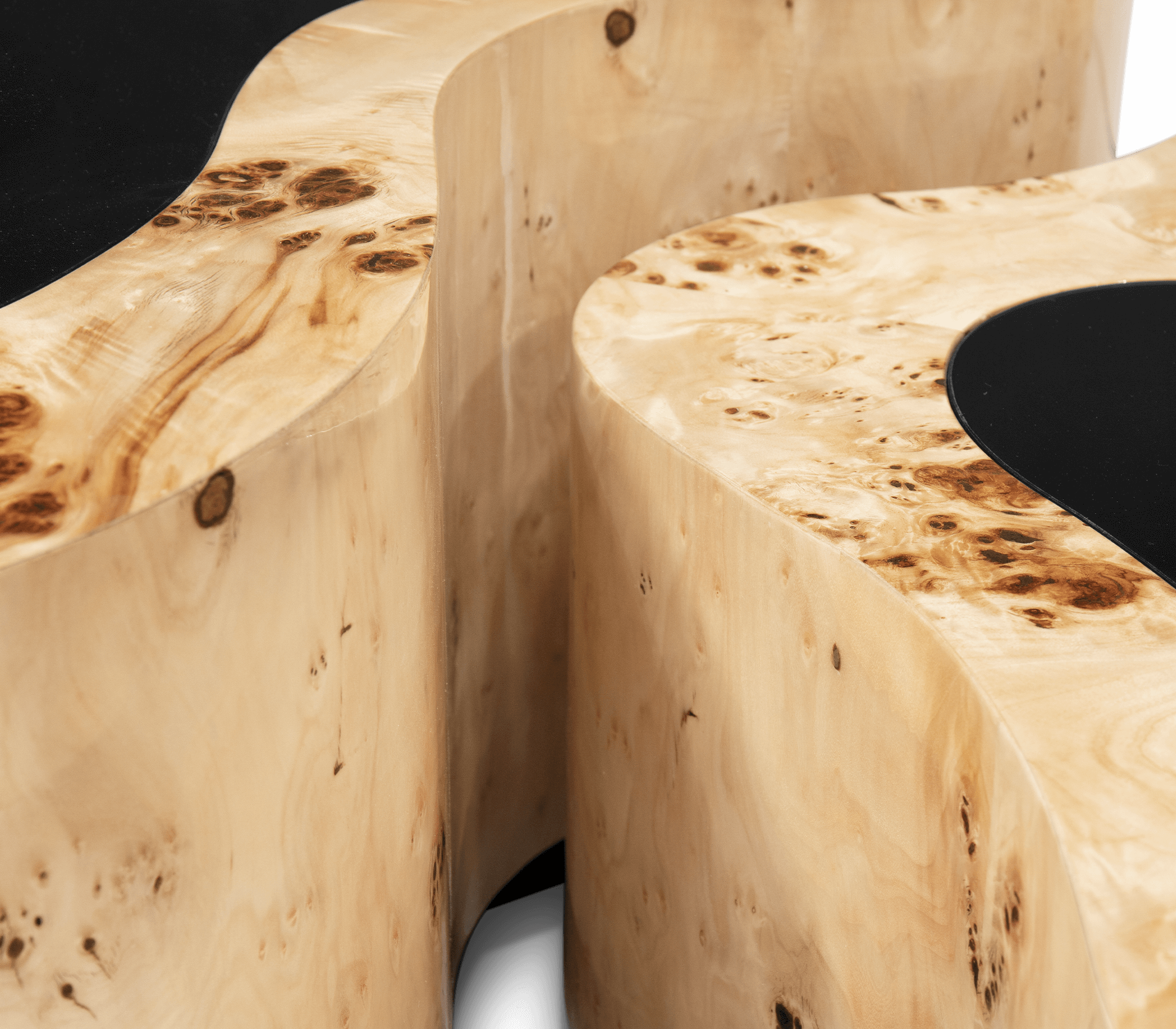 Poplar Coffee Table Set
