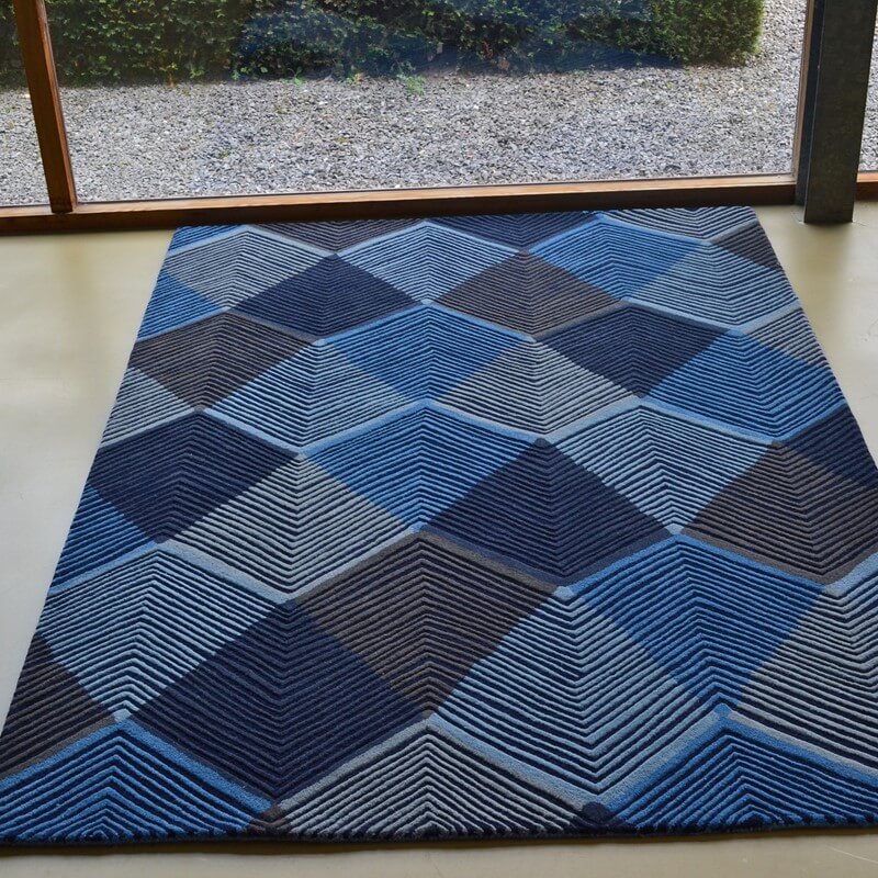 Rhythym Indigo Rug