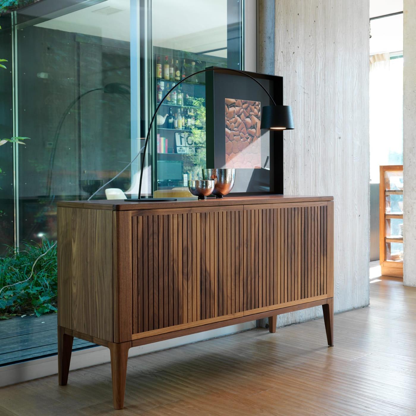 Eleva Brown Modern Chest of Drawers