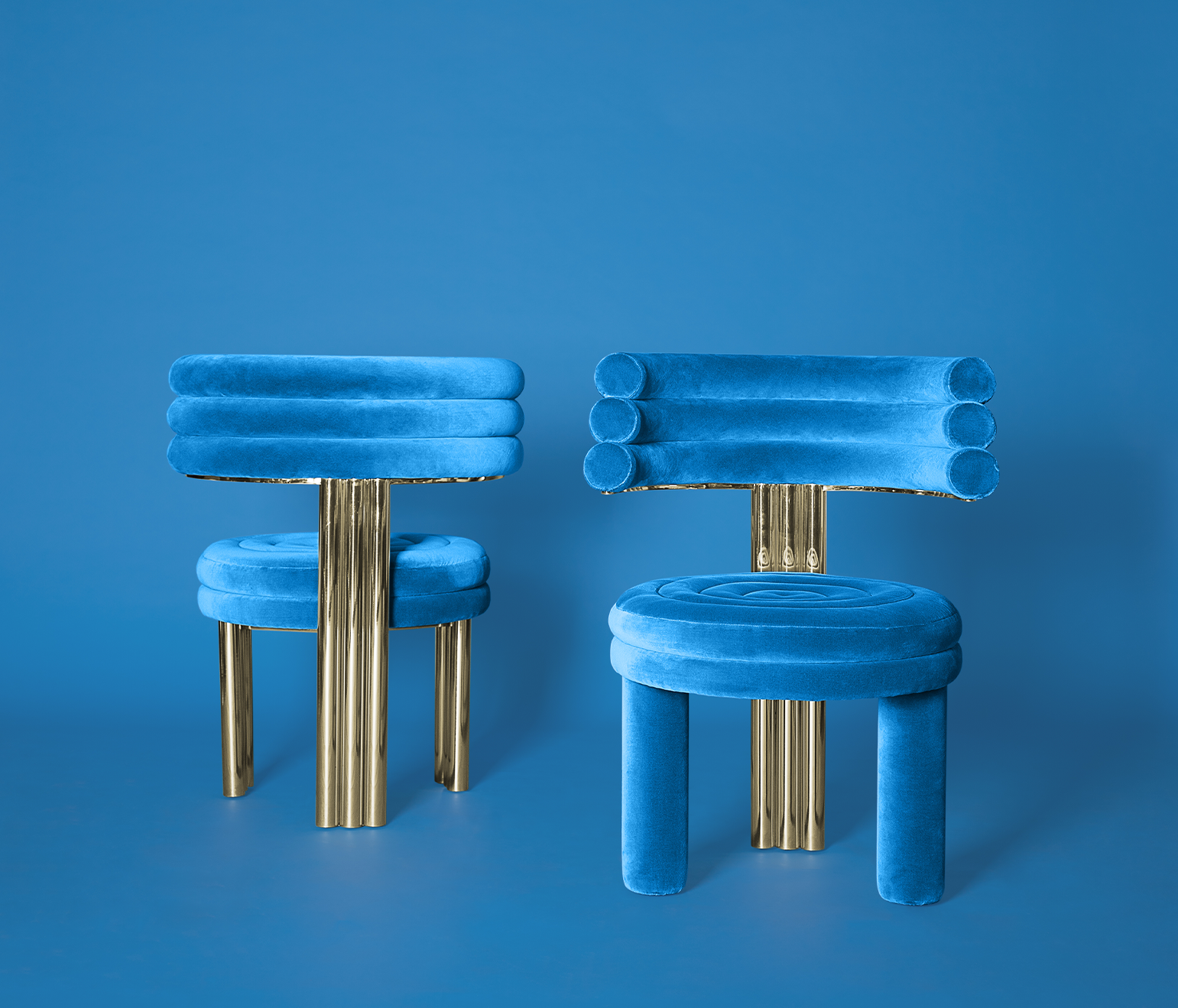 Kerr Blue Dining Designer Chair