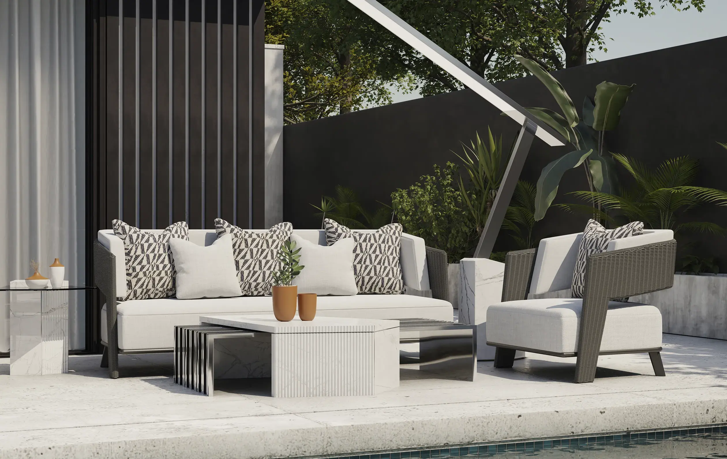 Diadem Grey Sofa - 4