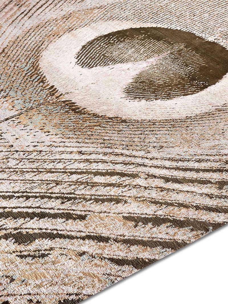 Feathers Luxury Silk / Wool Rug