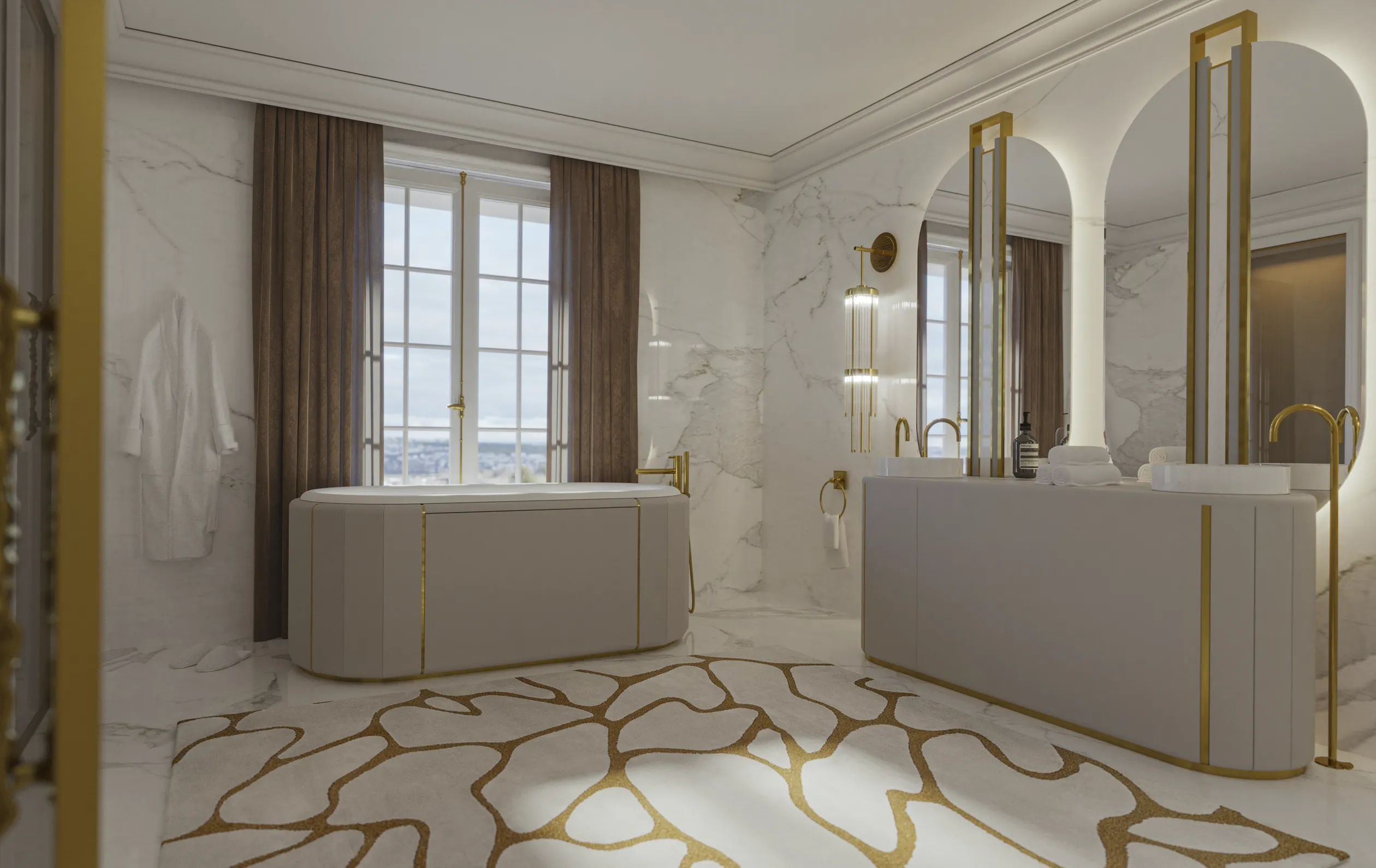 Royal Soak White Bathtub - 2
