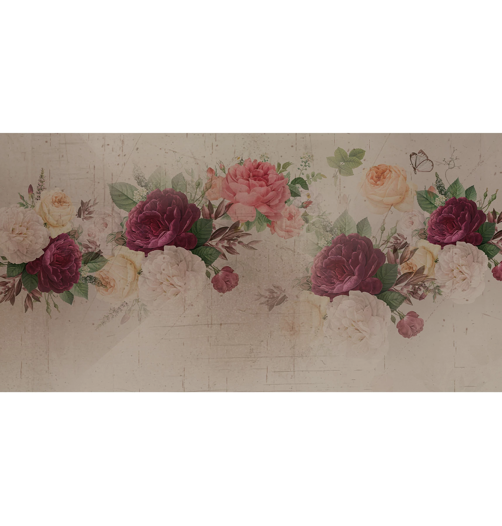 Flower Bomb Wallcovering