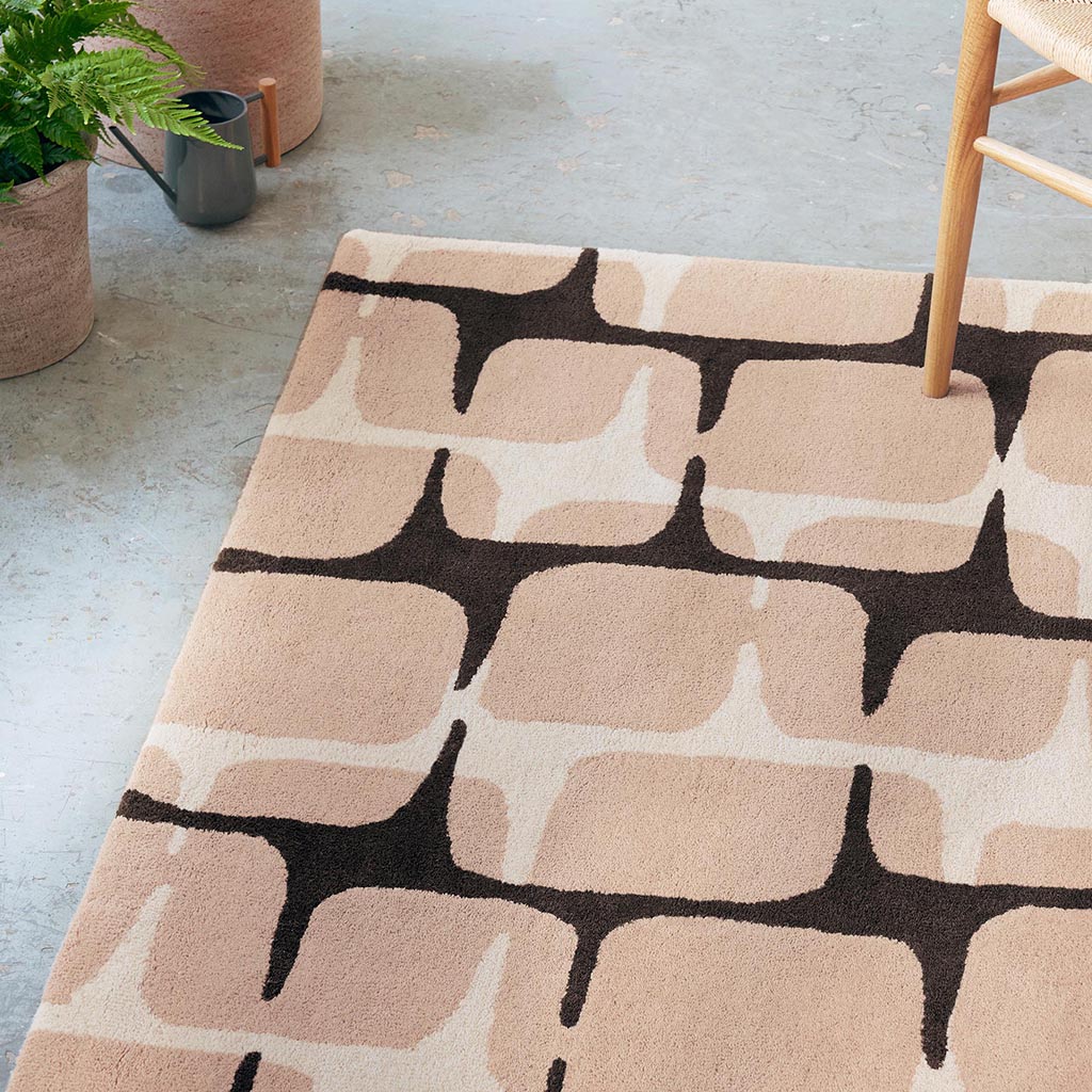 Modern Block Dusk Rug | Size: 250 x 350 cm
