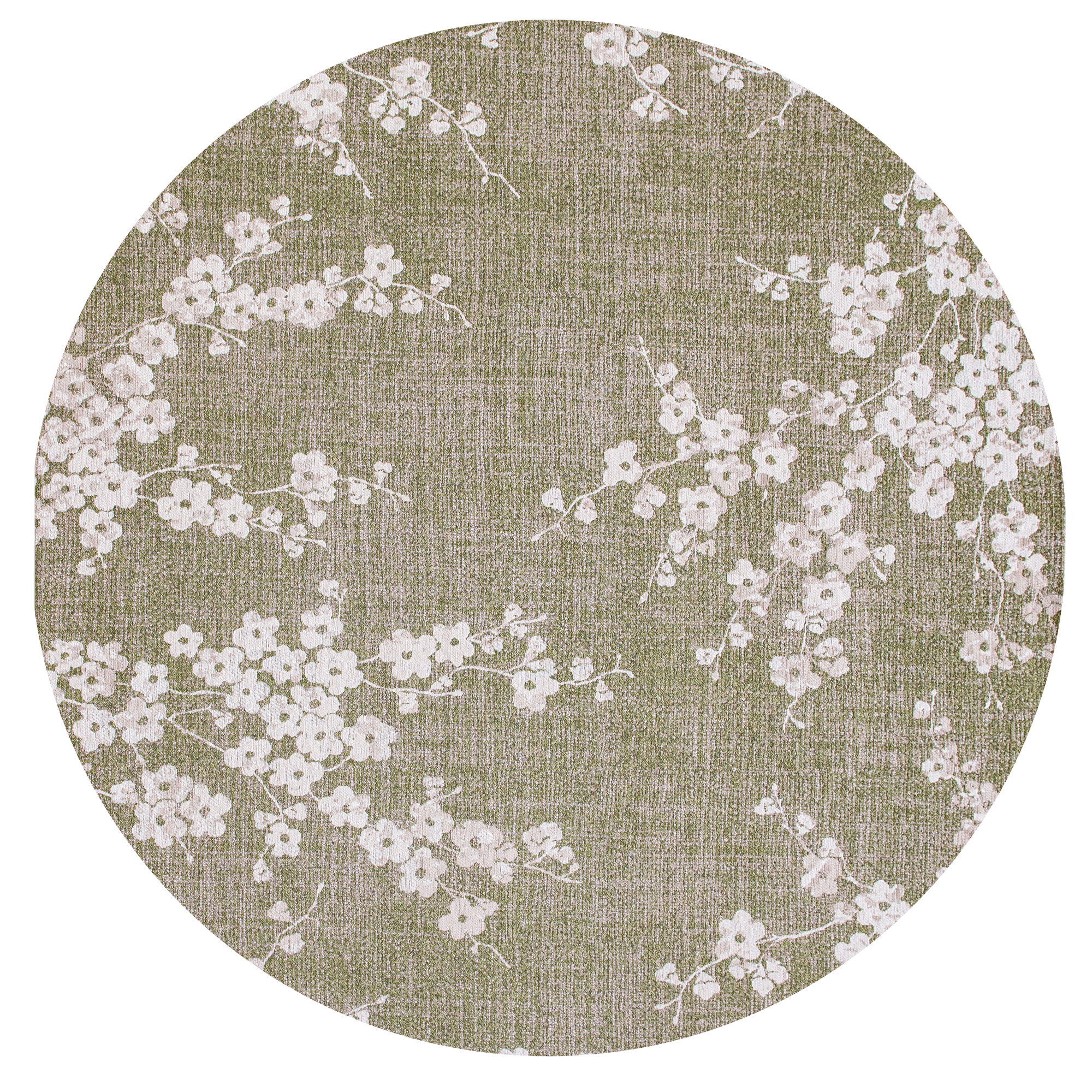 Wet Garden Round Rug | Size: Ø 240 cm