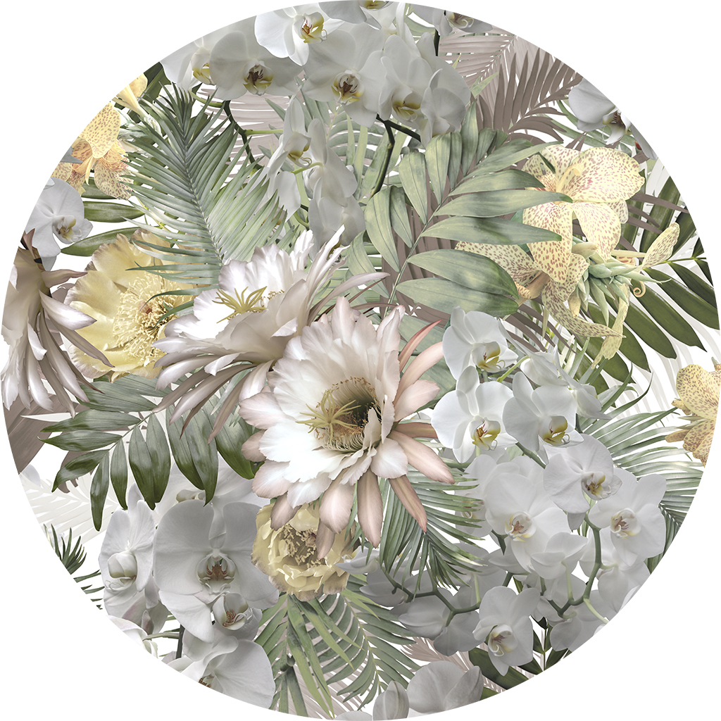 Woodlands Round Machine Made Rug