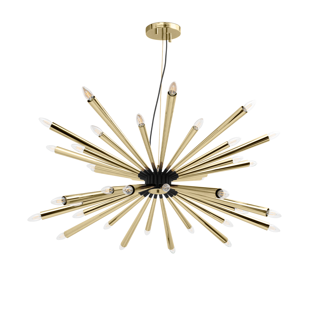 Opulent Glow Suspension Lamp