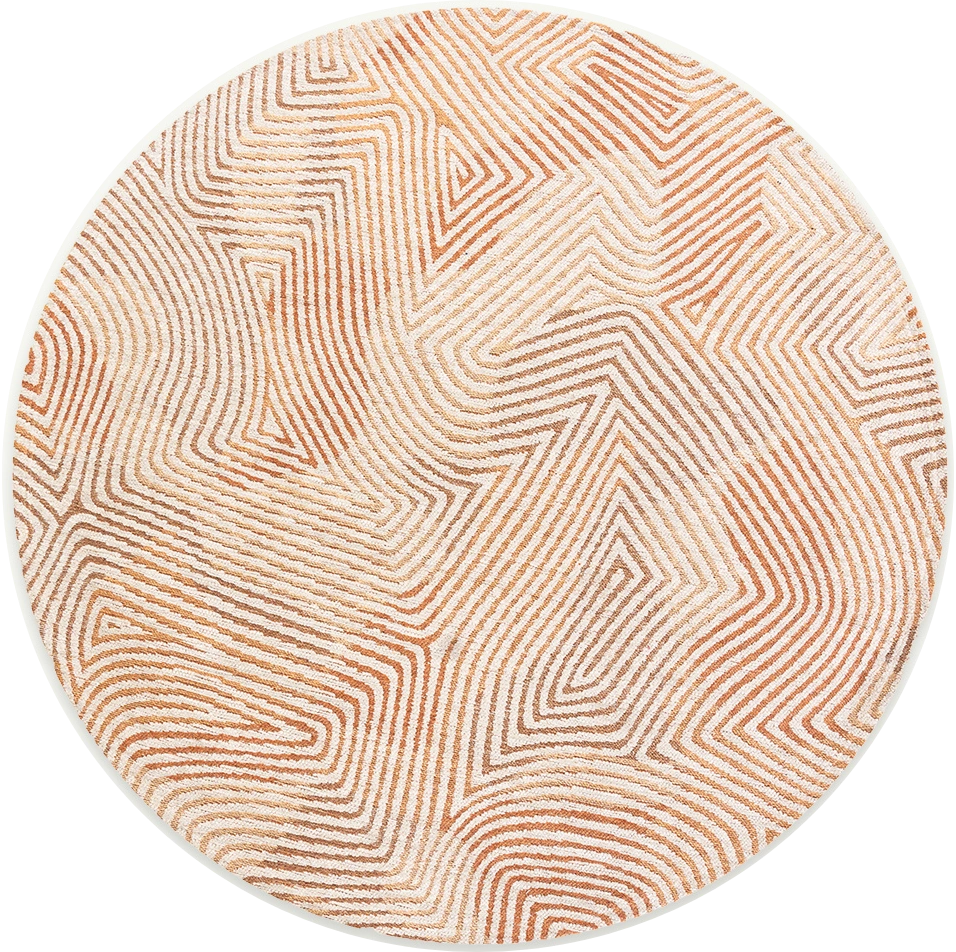 Natural Beige Round Rug | Size: Ø 140 cm