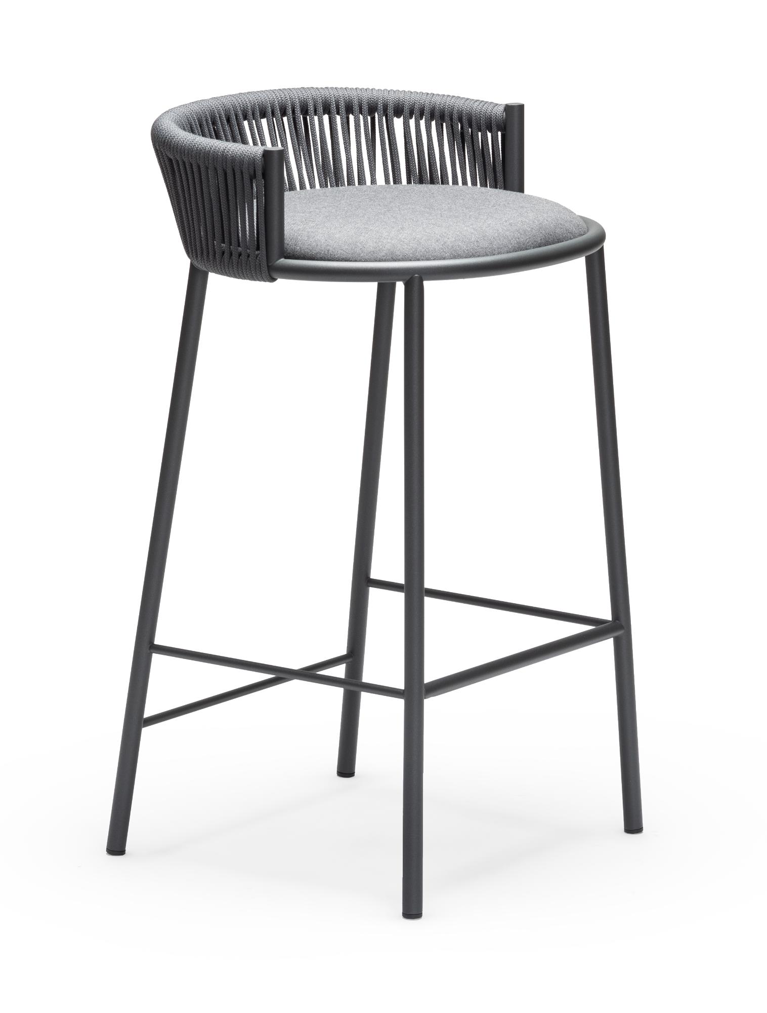 Millie Gray Outdoor Bar Stool