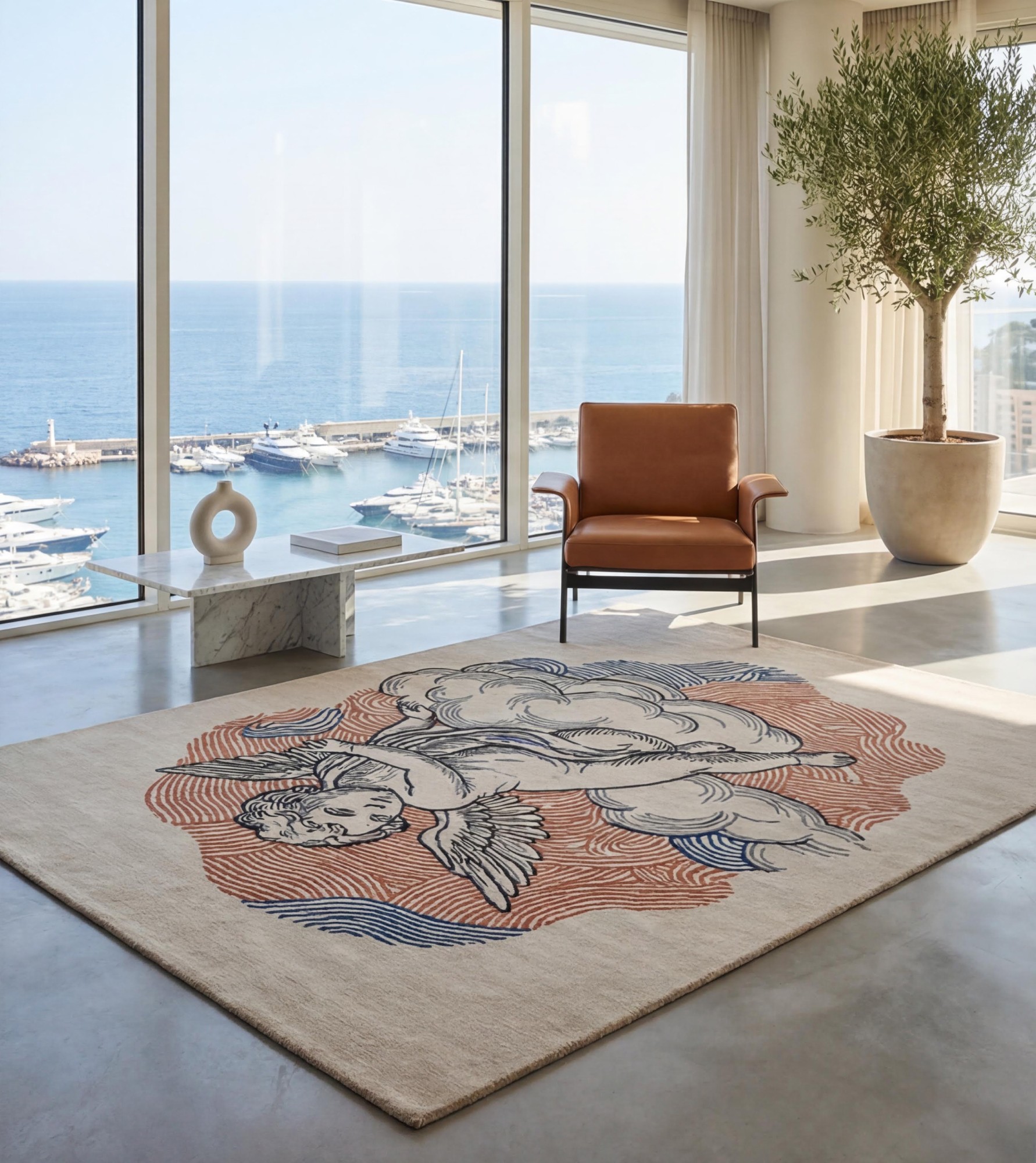 Celestial Cherub Signature Rug