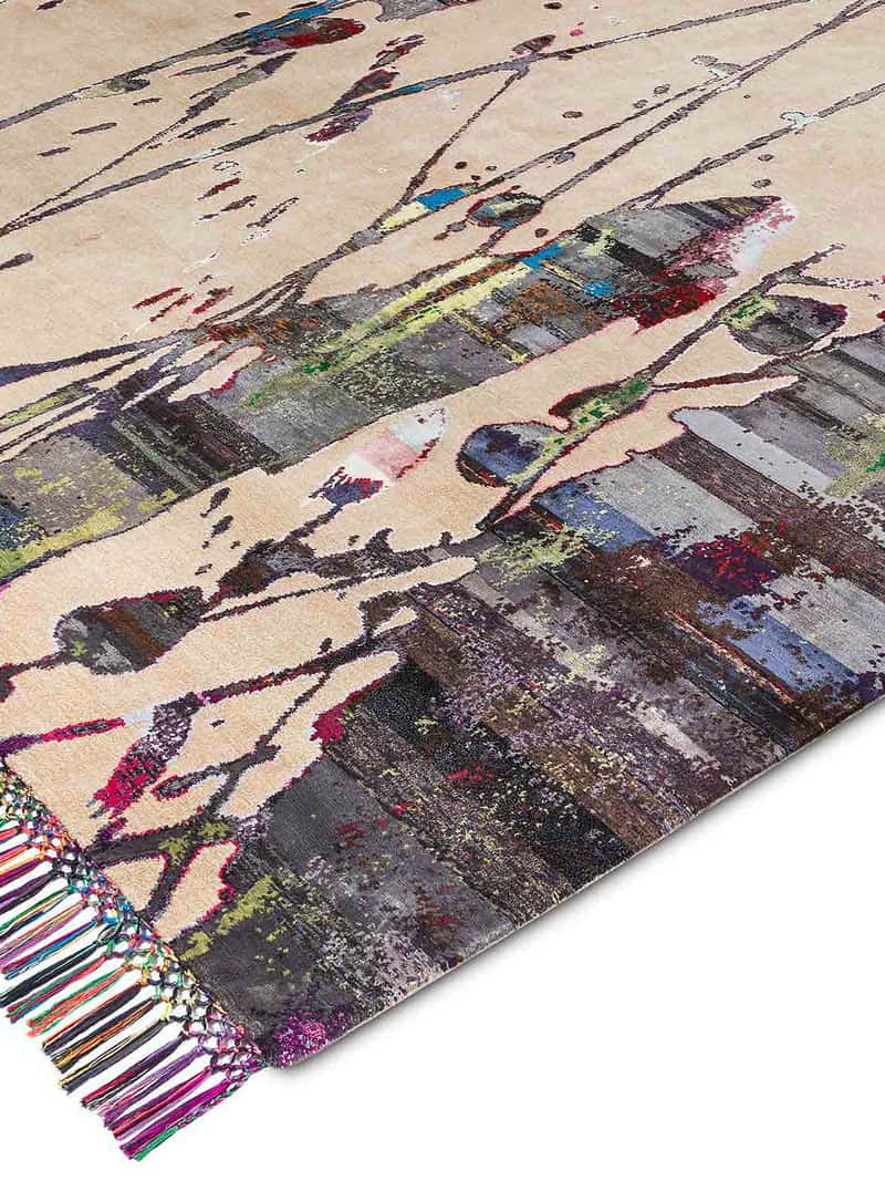 Eco Hand-Knotted Wool / Silk Rug