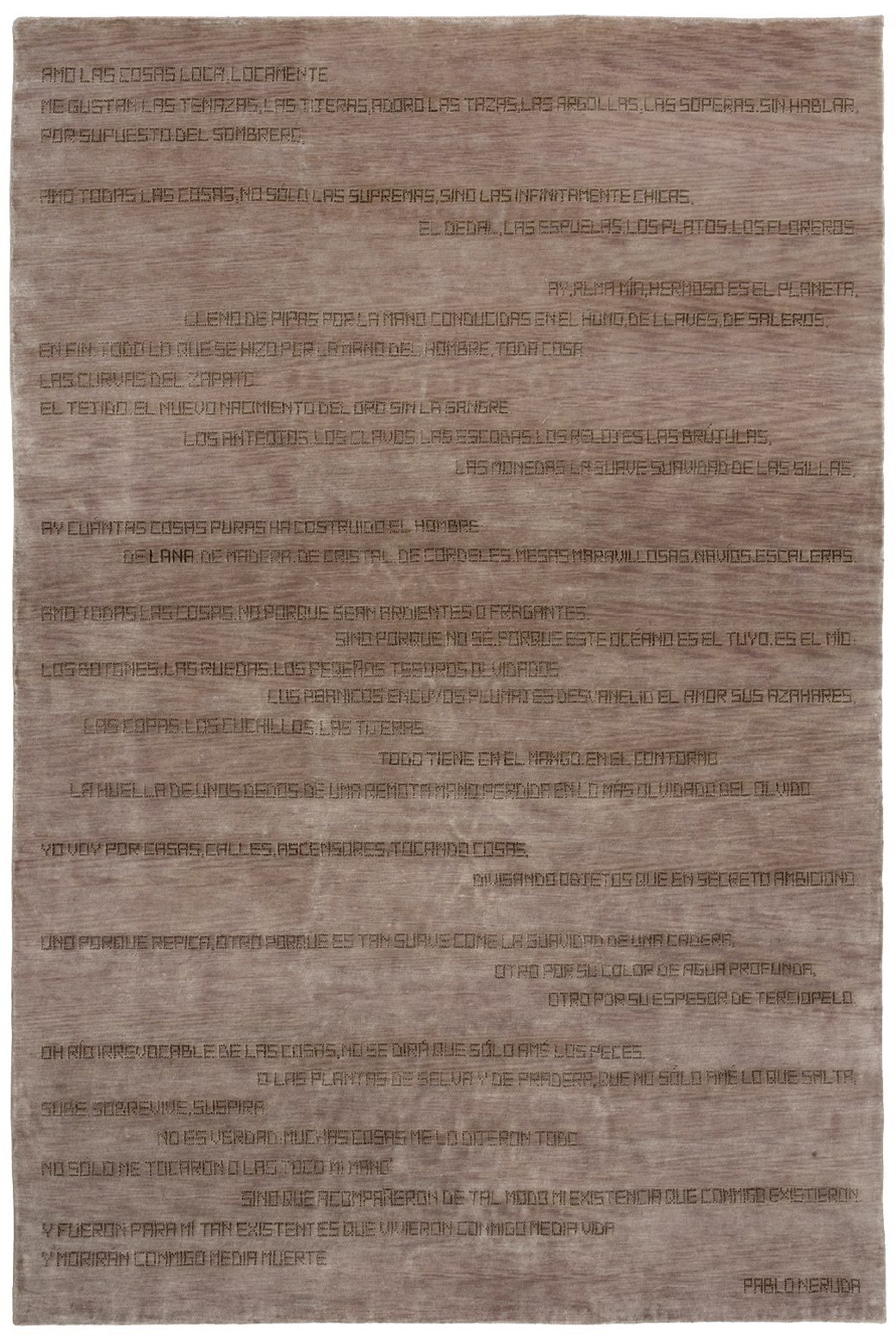 Neruda Hand-Woven Wool / Silk Rug