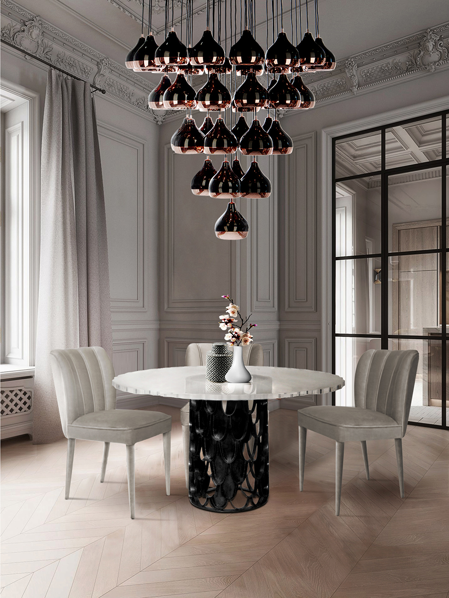 Graceful Array 41 Chandelier Suspension Lamp