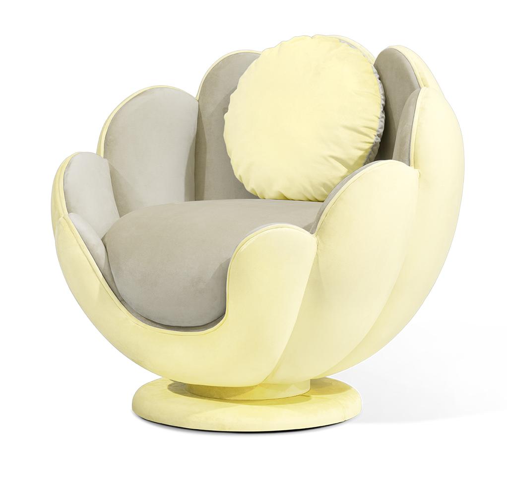 Lotus Serenity Plush Relaxation Chair