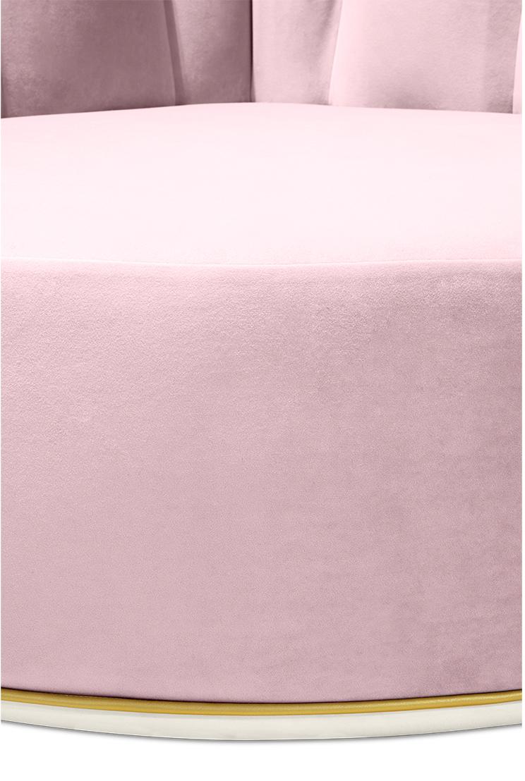 Fluffy Cloud Pink Sofa