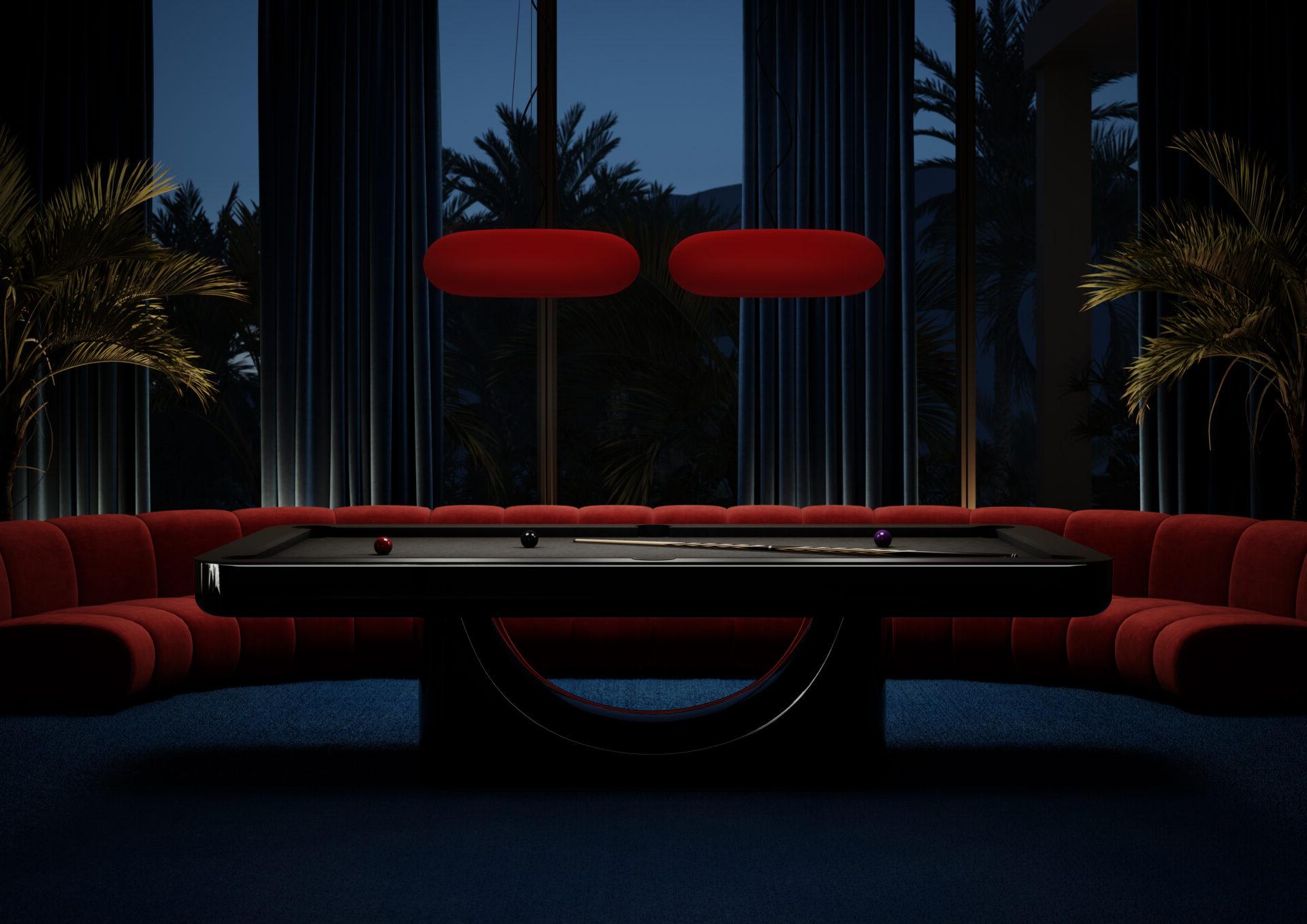 Mono Signature Pool Table