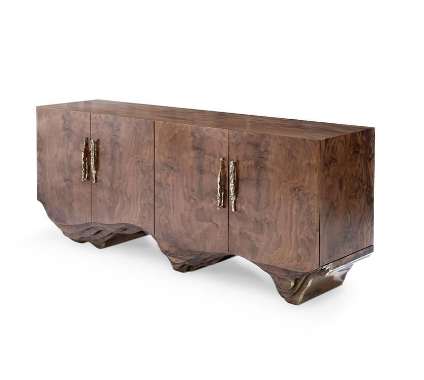 Wooden Rustic Sideboard