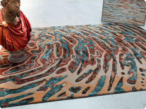Tratto Viscose / Wool Hand-woven Luxury Rug
