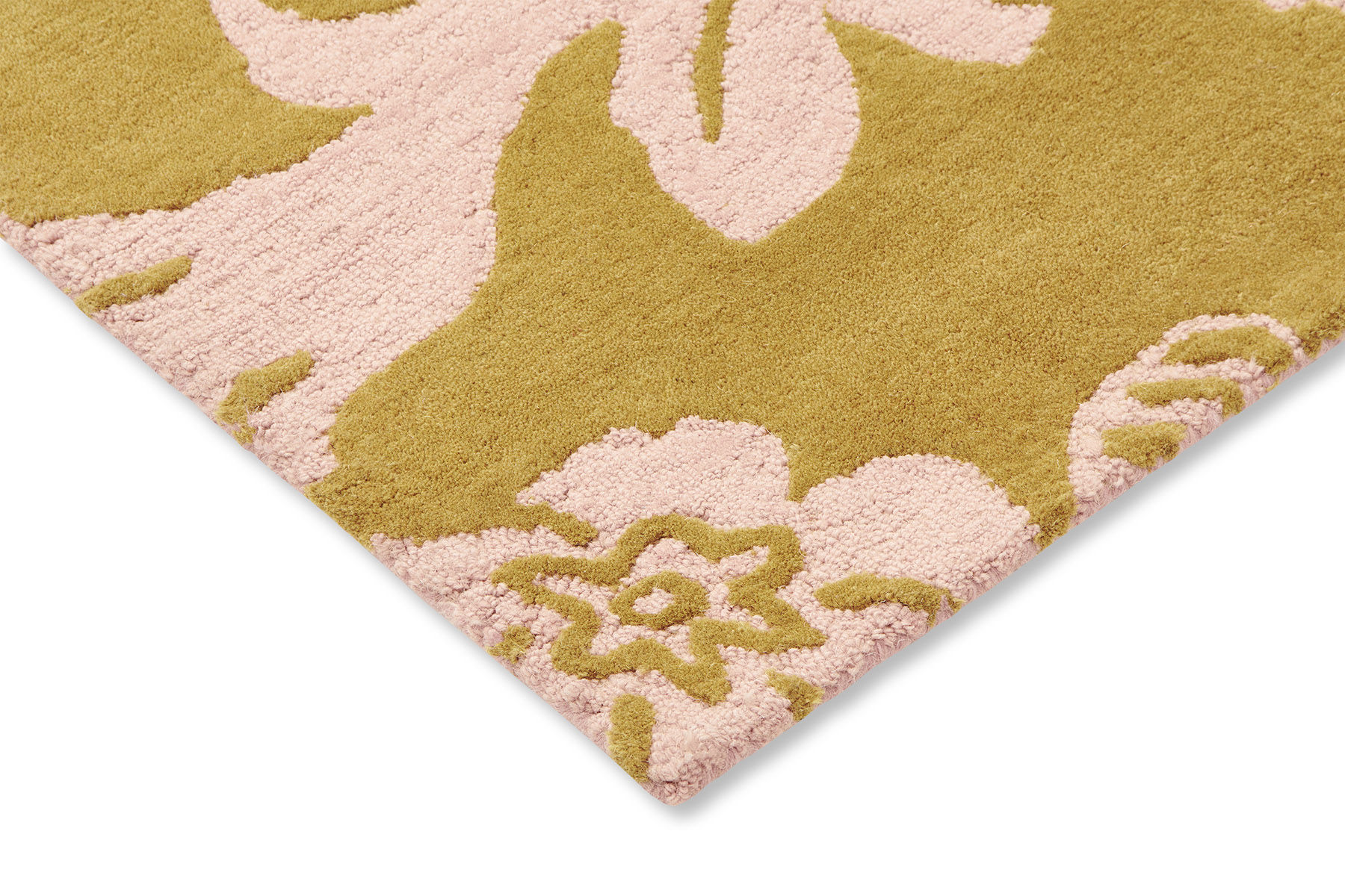 Baroque Yellow Designer Rug | Size: 200 x 280 cm