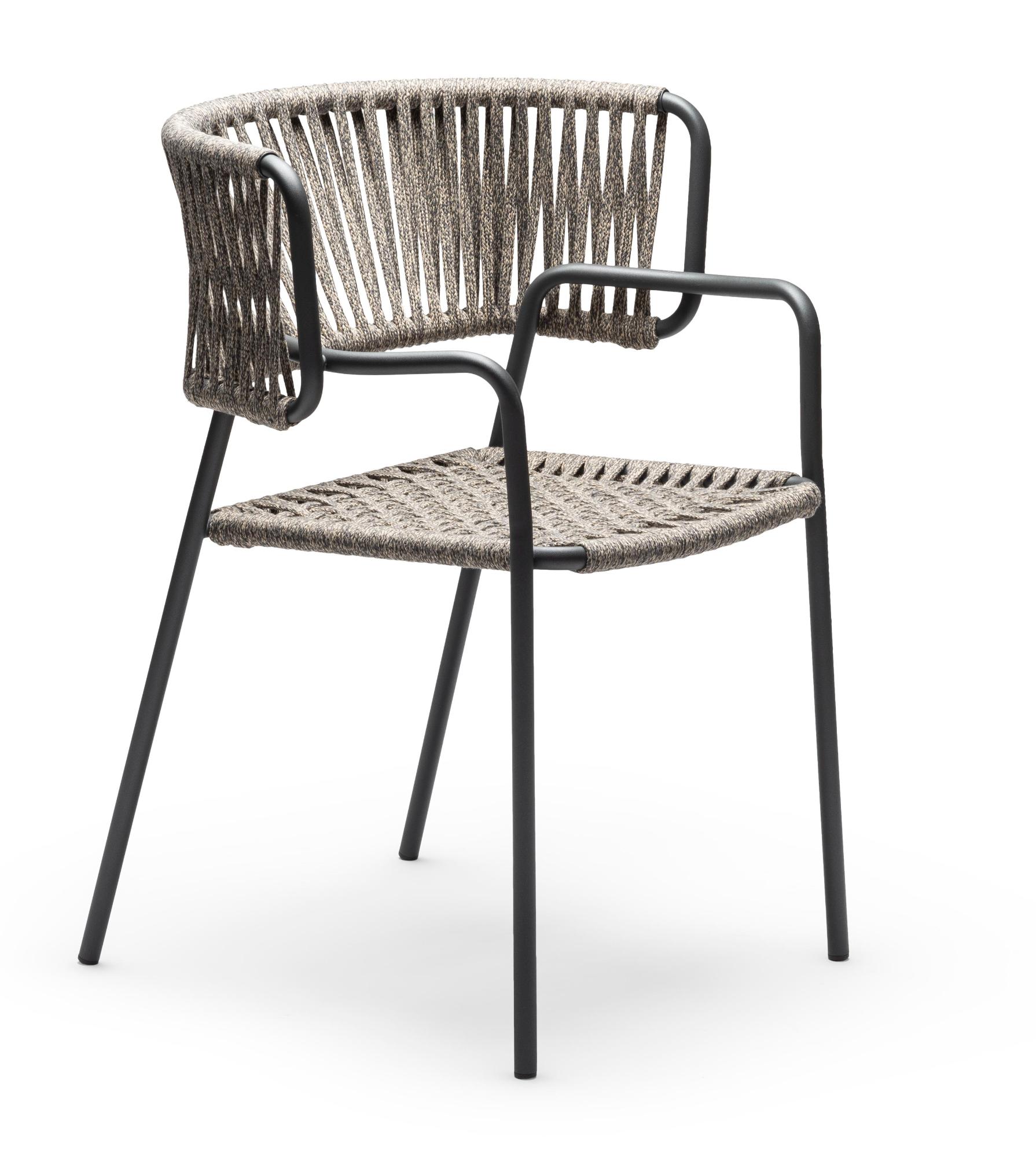 Klot Anthracite and Beige Chair